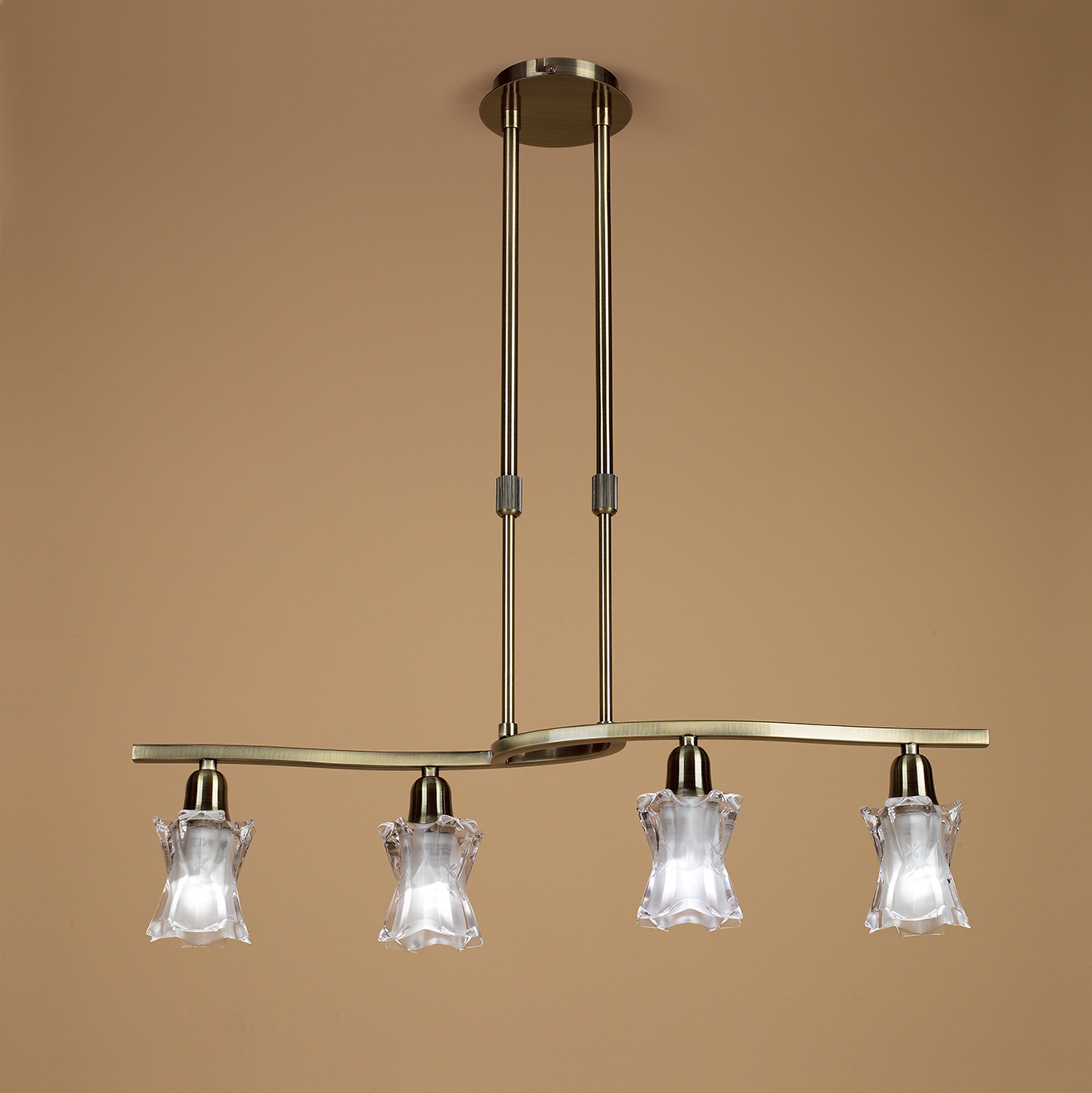 Alaska AB Ceiling Lights Mantra Linear Fittings